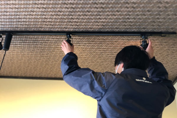 照明器具のライティングはできているか