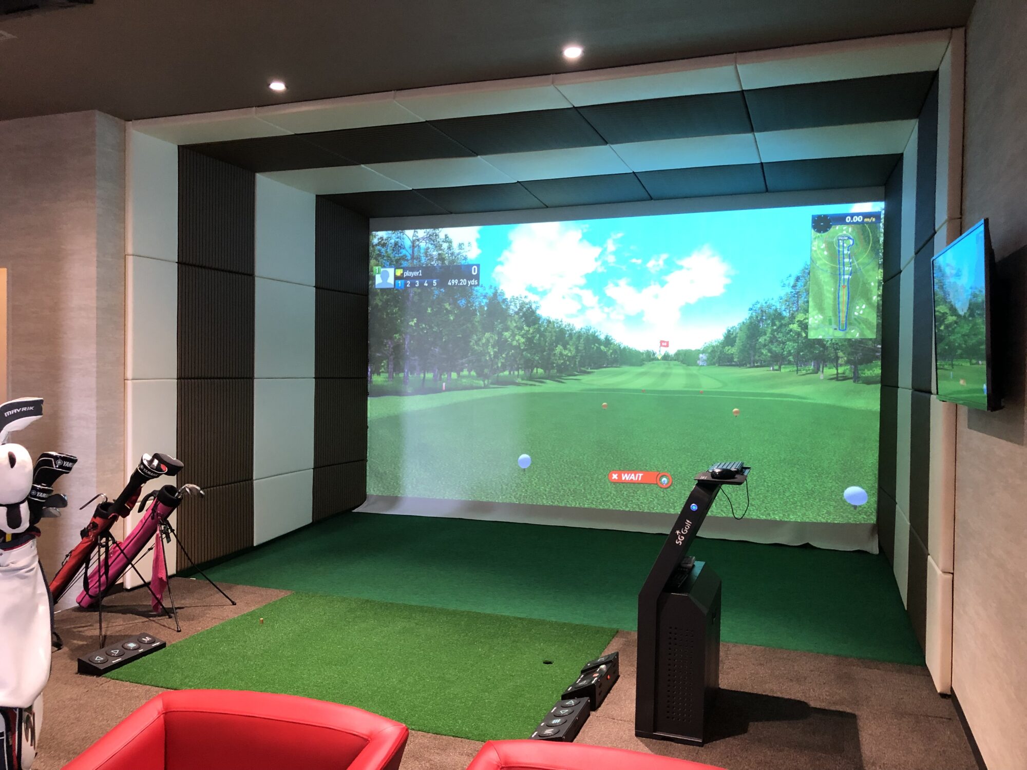 U-GOLF LOUNGE HASHIMA様　施工事例をアップしました。