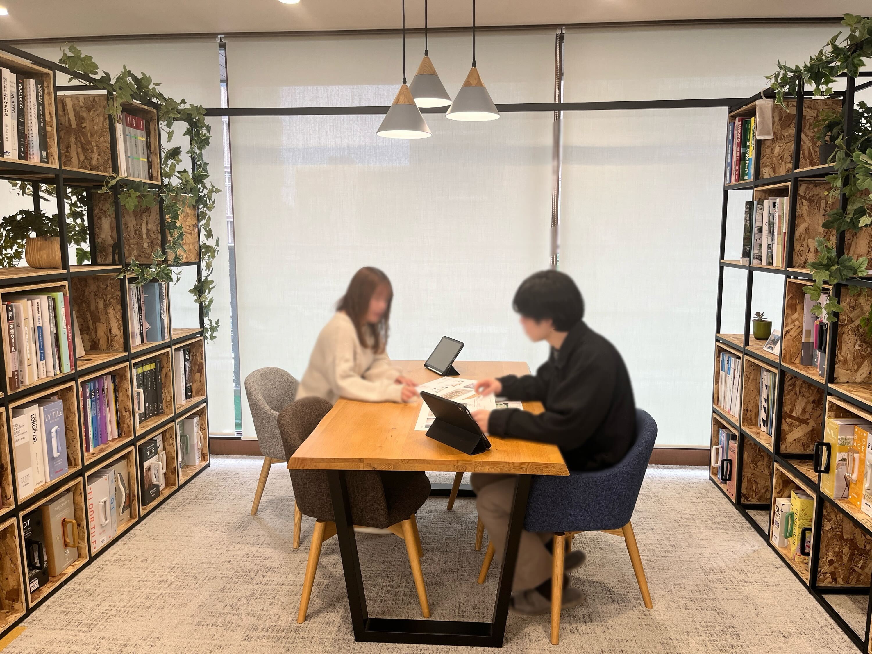 緑とともに働く、やさしいオフィス